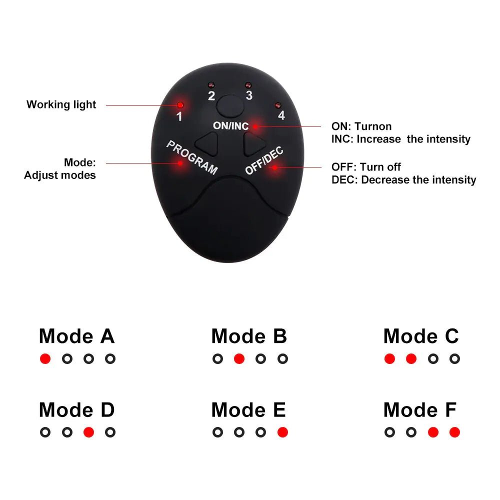 Muscle Stimulator for Weight Loss designed to enhance muscle activation and support fat burning. Features customizable intensity settings and advanced technology for targeted muscle engagement, promoting metabolism and helping achieve a toned physique during workouts. TNT Fitness Gear