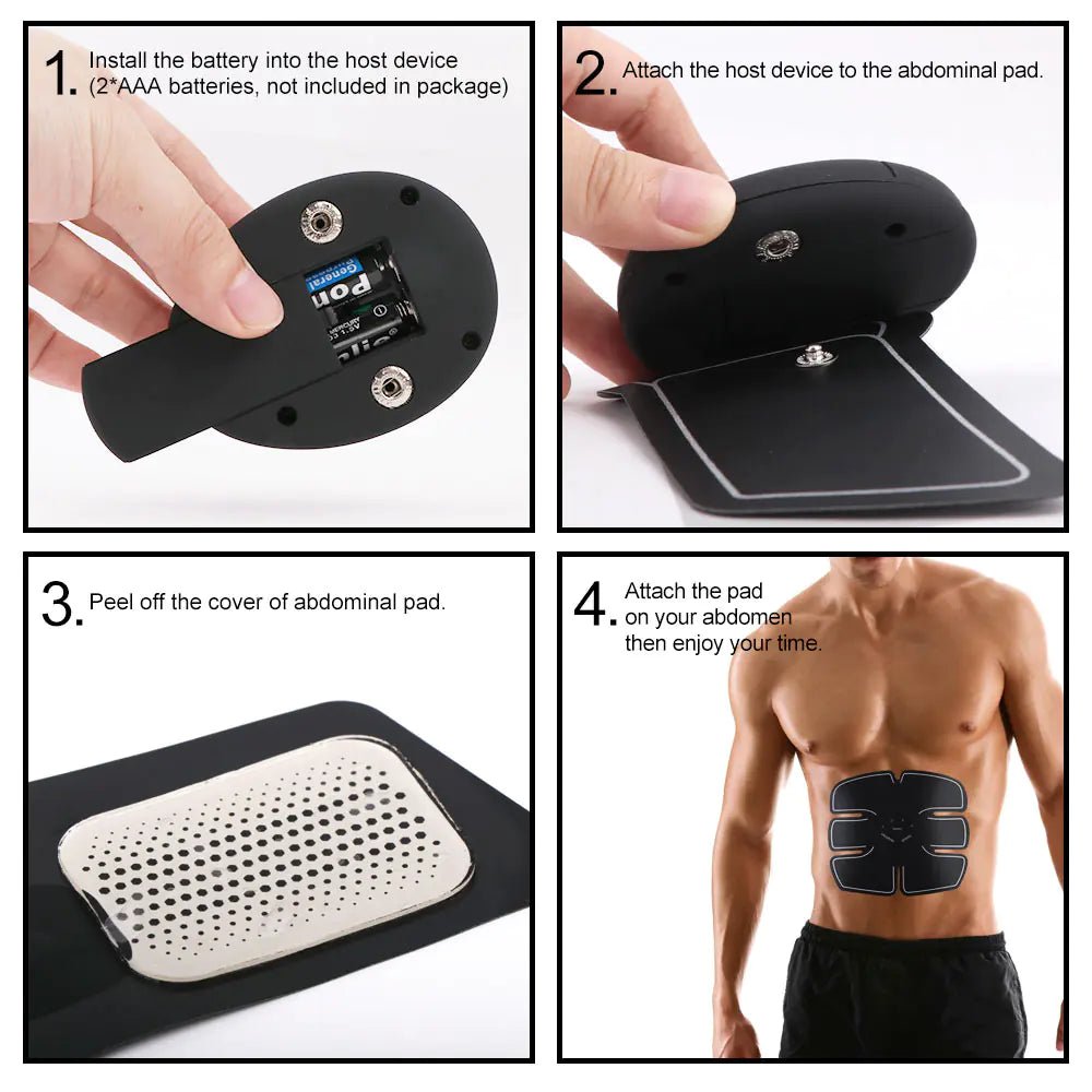 Muscle Stimulator for Weight Loss designed to enhance muscle activation and support fat burning. Features customizable intensity settings and advanced technology for targeted muscle engagement, promoting metabolism and helping achieve a toned physique during workouts. TNT Fitness Gear