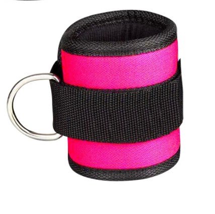 Adjustable D-ring Ankle Strap for weights, leg cuffs, power lifting, & fitness rope. Versatile gym gear from TNT Fitness Gear