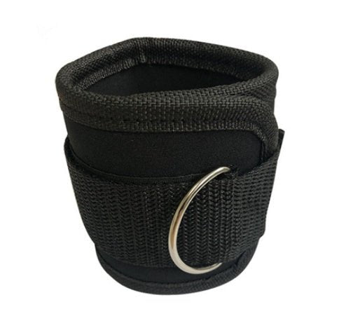 Adjustable D-ring Ankle Strap for weights, leg cuffs, power lifting, & fitness rope. Versatile gym gear from TNT Fitness Gear
