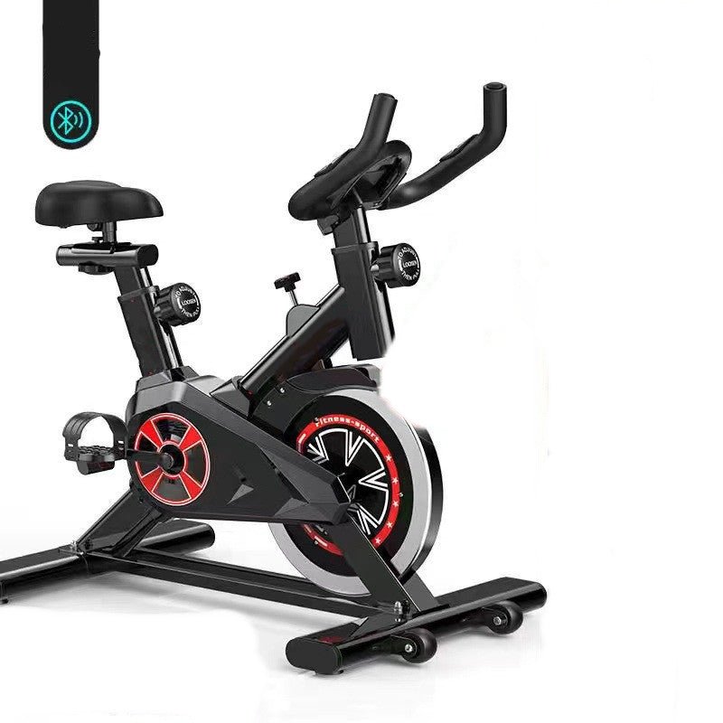 Premium upright sports exercise bike designed for personalized workouts, featuring wool-felt resistance adjustment, built-in tracking functions, and pre-set fitness programs. Offers a smooth, quiet ride with a noise-free flywheel, customizable comfort options, and durable construction for stability during intense exercises.- TNT Fitness