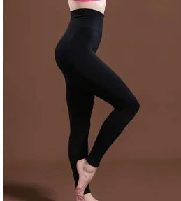 Women's seamless super stretch workout leggings designed with high elasticity for a perfect fit. Crafted from breathable, moisture-wicking fabric, these leggings provide ultimate comfort and flexibility. Ideal for high-intensity workouts, yoga, or casual athleisure wear. - TNT Fitness Gear