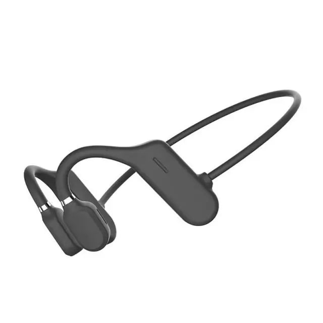 Open Ear Hook Bone Conduction Lightweight Sports Earphones designed for comfort and safety. Features bone conduction technology for clear sound while keeping your ears open, perfect for outdoor activities and workouts. TNT Fitness Gear