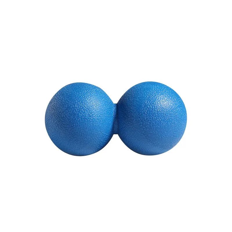 Massage Fitness Ball designed for on-the-go relaxation and wellness. Ideal for self-massage, post-exercise recovery, and back relief, it boosts circulation, aids recovery, and targets areas for weight management. Portable and versatile, perfect for home, office, or travel.- TNT Fitness Gear