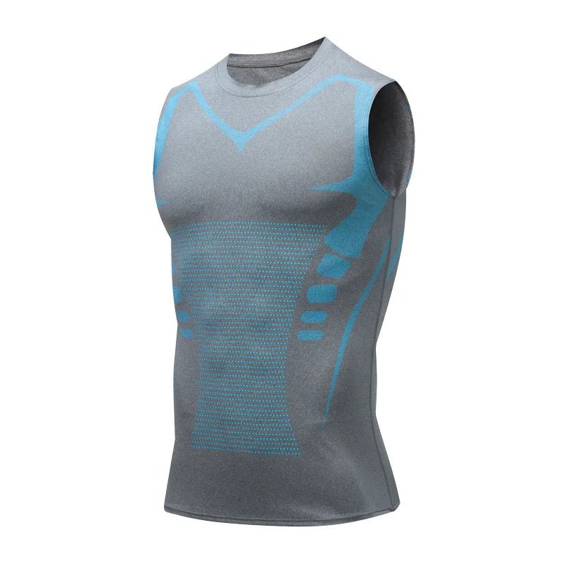Plus - Size Compression Tank Top – Gym & Body Shaper Vest - TNT Fitness
