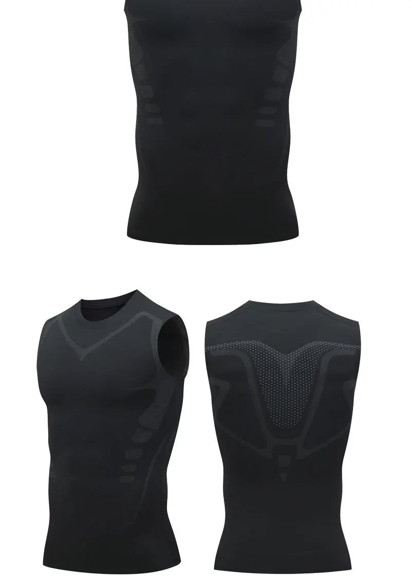Plus - Size Compression Tank Top – Gym & Body Shaper Vest - TNT Fitness