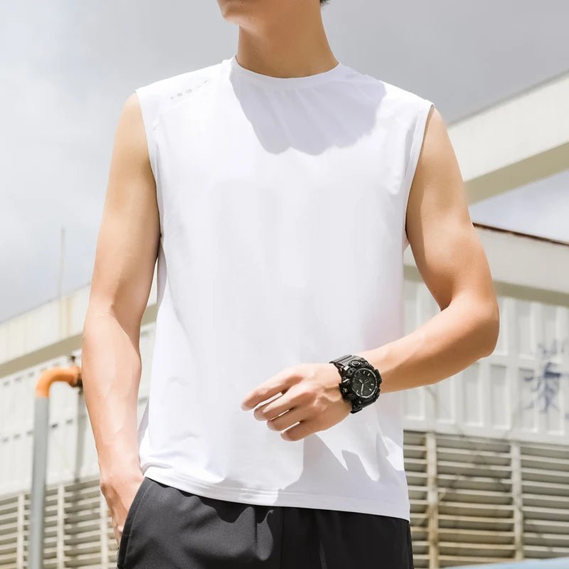 Plus Size Men’s Basic Tank Tops – Oversized Gym Vest 7XL to 9XL - TNT Fitness