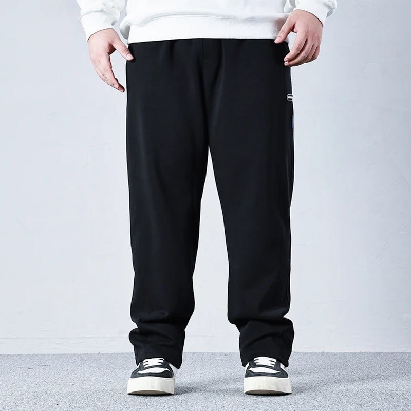 Plus - Size Men’s High - Waist Sweatpants – Gym & Hiking Joggers - TNT Fitness