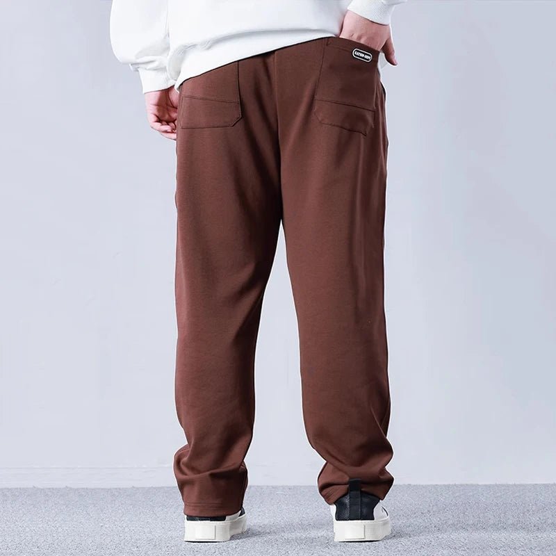 Plus - Size Men’s High - Waist Sweatpants – Gym & Hiking Joggers - TNT Fitness