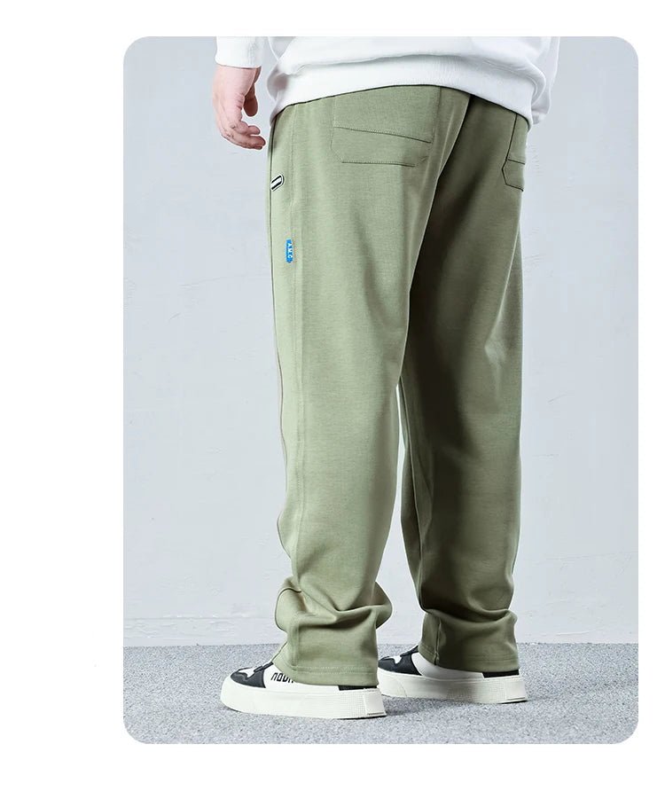 Plus - Size Men’s High - Waist Sweatpants – Gym & Hiking Joggers - TNT Fitness