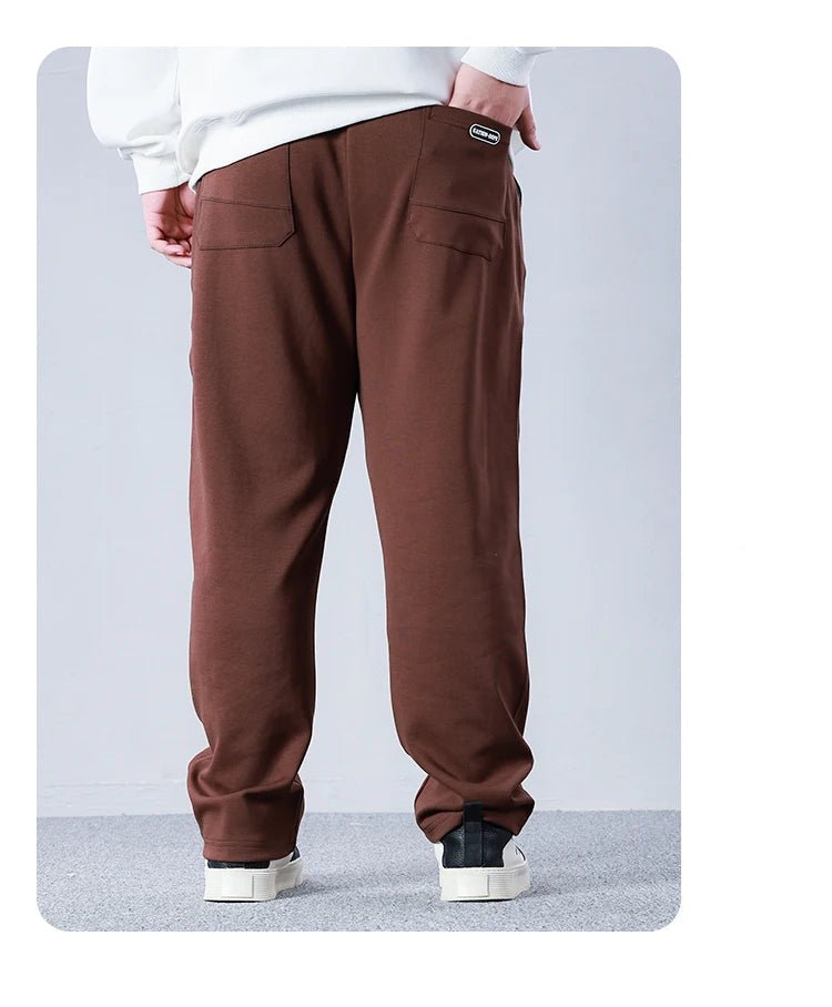 Plus - Size Men’s High - Waist Sweatpants – Gym & Hiking Joggers - TNT Fitness