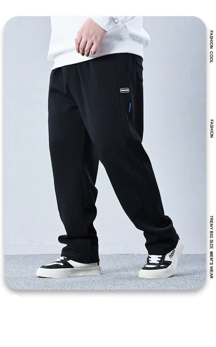 Plus - Size Men’s High - Waist Sweatpants – Gym & Hiking Joggers - TNT Fitness