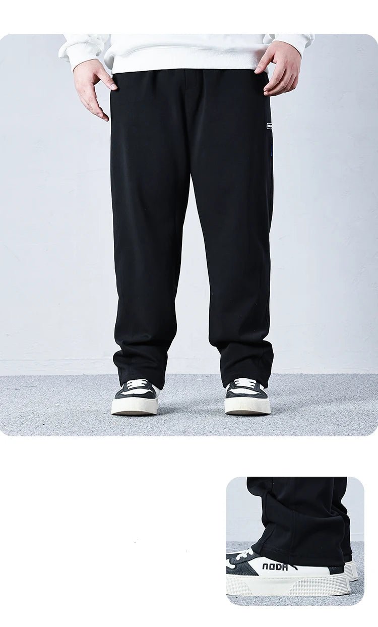 Plus - Size Men’s High - Waist Sweatpants – Gym & Hiking Joggers - TNT Fitness