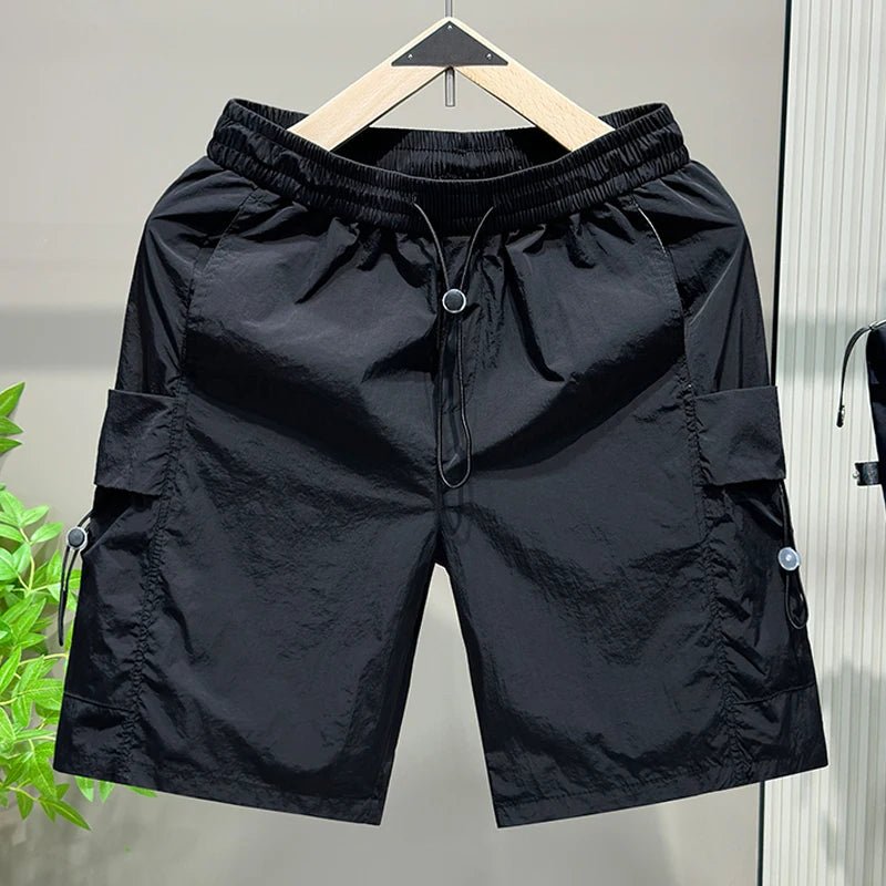 Plus - Size Men’s Summer Gym Shorts – Elastic Waist Casual Shorts - TNT Fitness