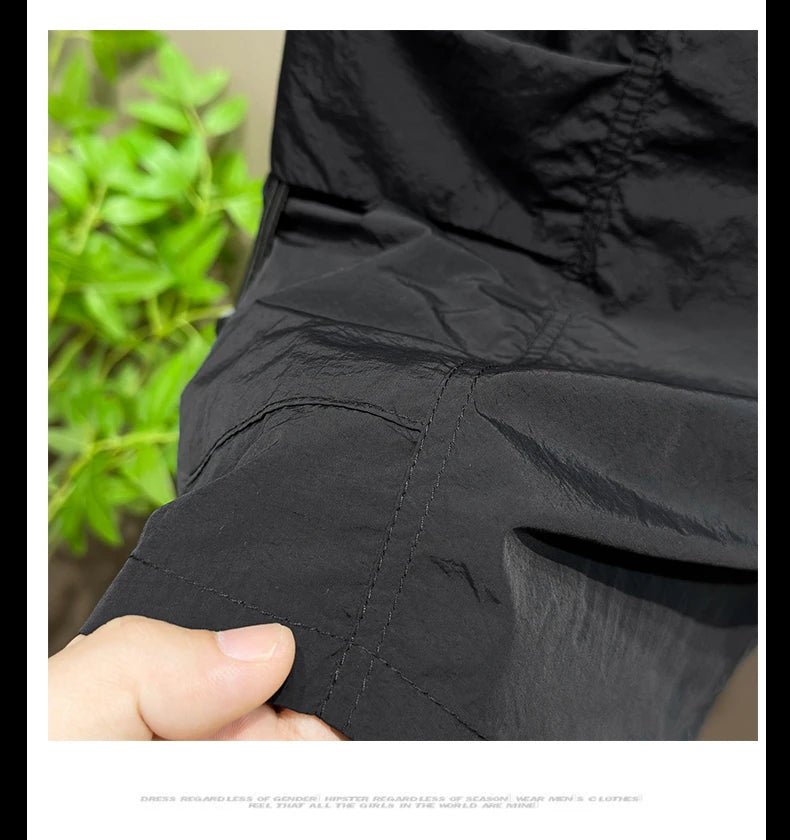 Plus - Size Men’s Summer Gym Shorts – Elastic Waist Casual Shorts - TNT Fitness