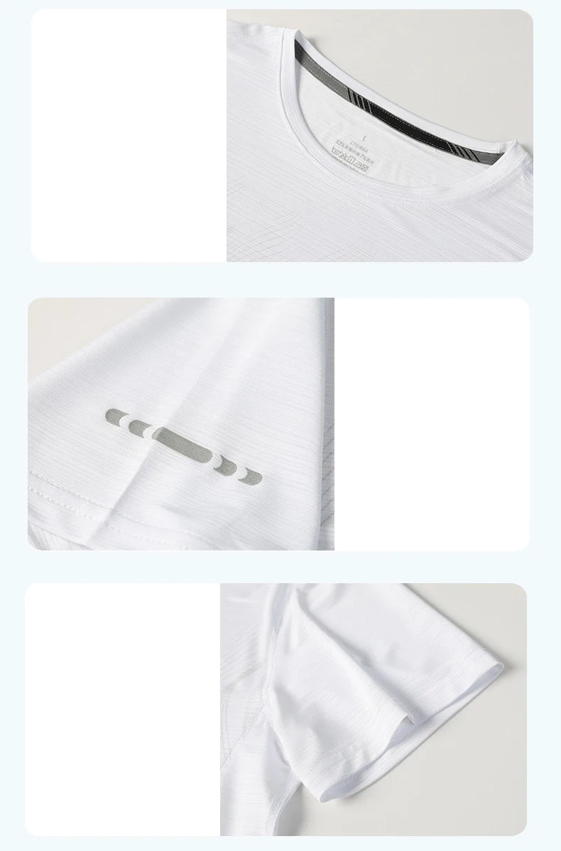 Plus - Size Quick - Dry Running T-Shirt – Lightweight & Breathable - TNT Fitness