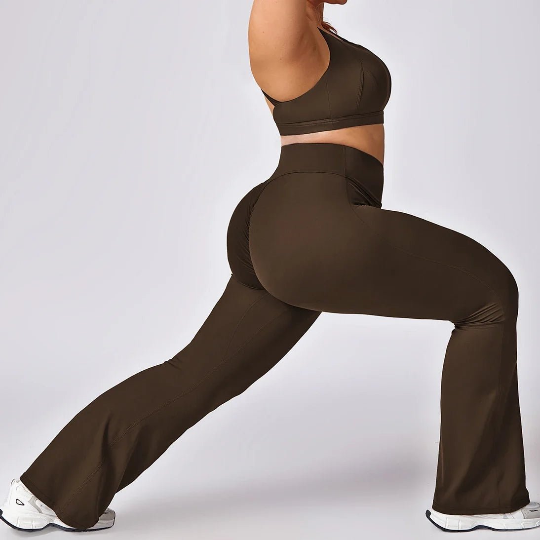 Plus Size XXXL Yoga Set – Jacket, Leggings, Shorts & Flared Pants - TNT Fitness