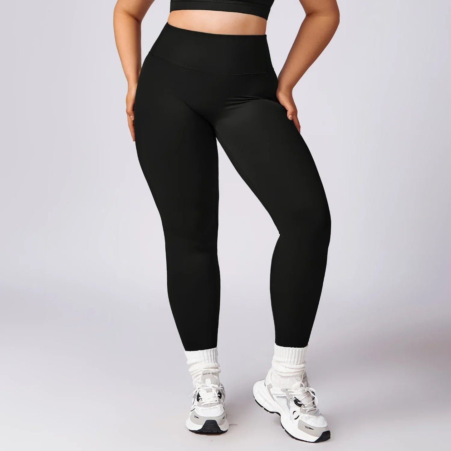 Plus Size XXXL Yoga Set – Jacket, Leggings, Shorts & Flared Pants - TNT Fitness