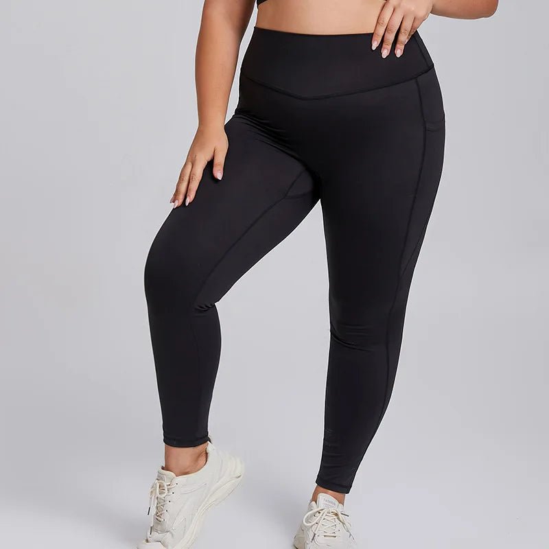 Plus Size Yoga Set for Women – Sports Bra & Gym Leggings | Super Stretch Activewear - TNT Fitness