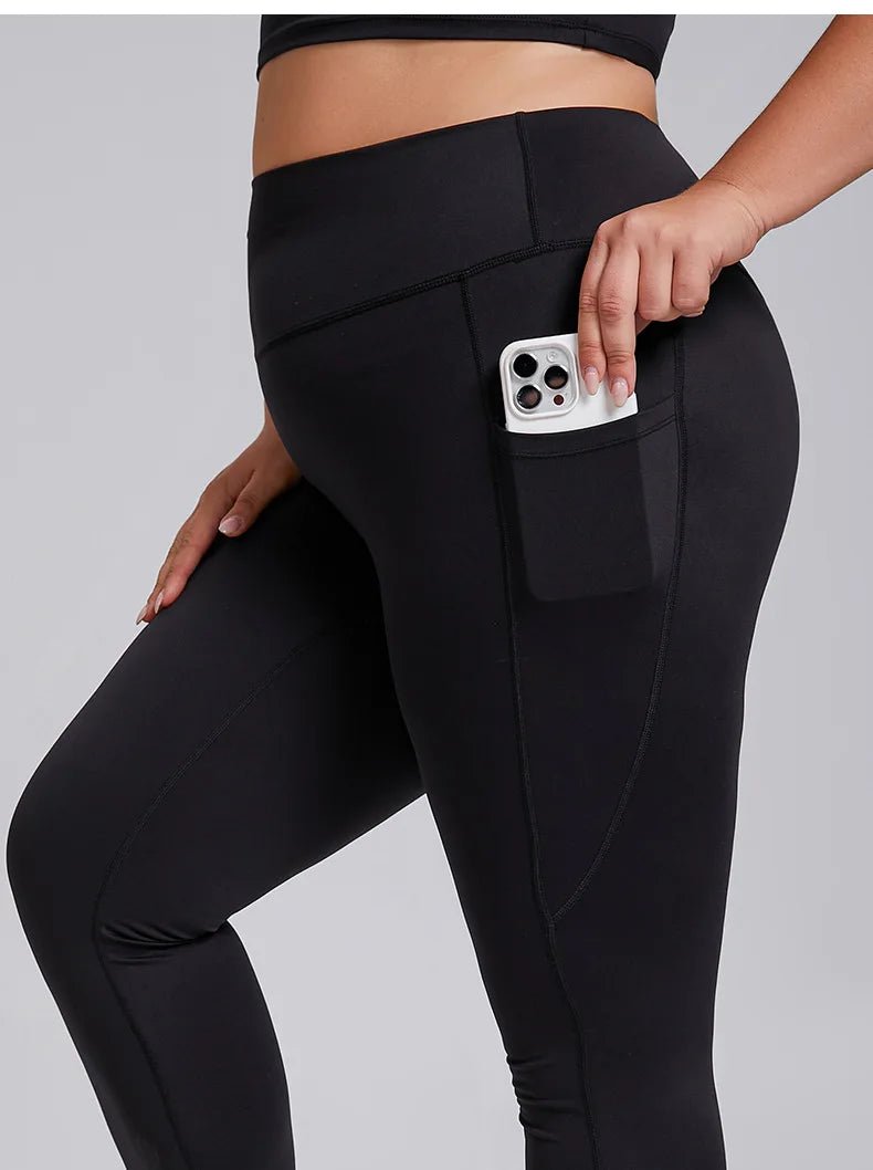 Plus Size Yoga Set for Women – Sports Bra & Gym Leggings | Super Stretch Activewear - TNT Fitness