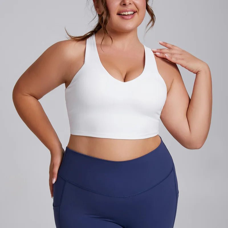 Plus Size Yoga Set for Women – Sports Bra & Gym Leggings | Super Stretch Activewear - TNT Fitness