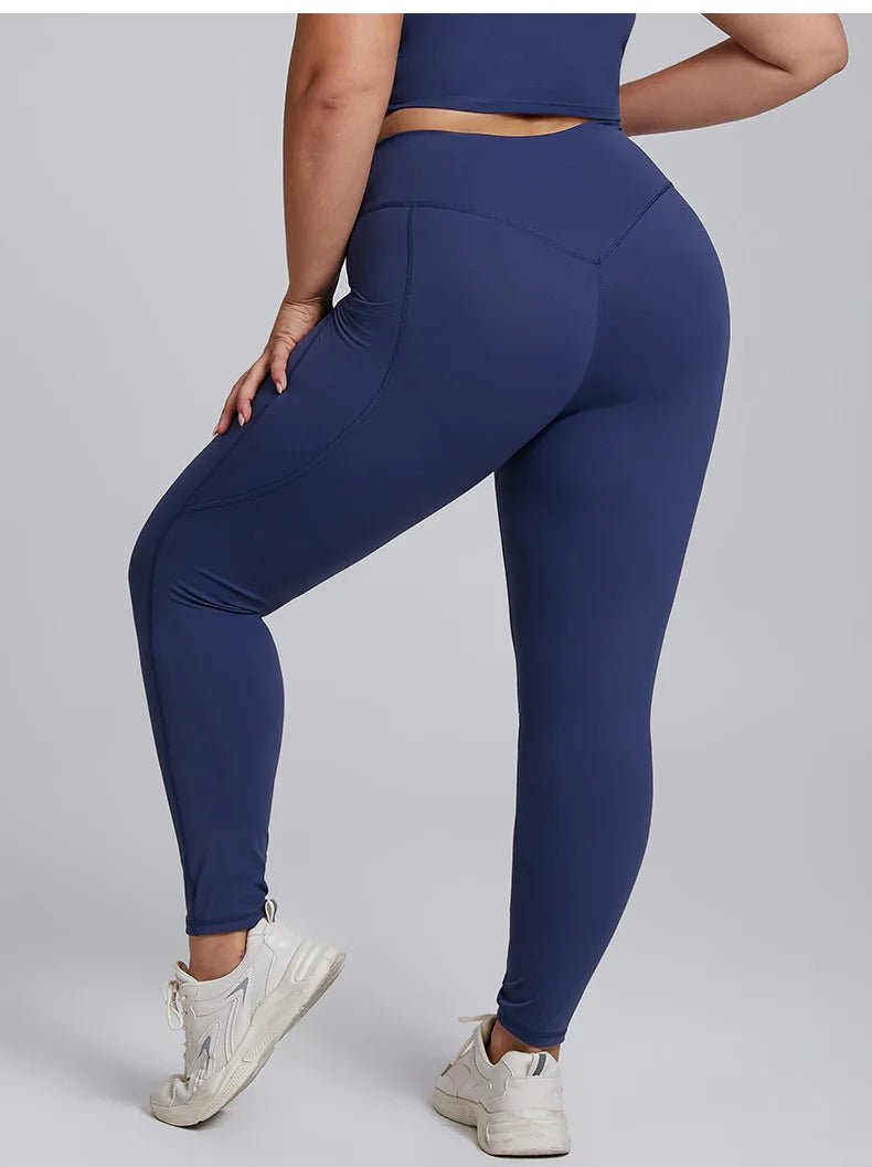 Plus Size Yoga Set for Women – Sports Bra & Gym Leggings | Super Stretch Activewear - TNT Fitness