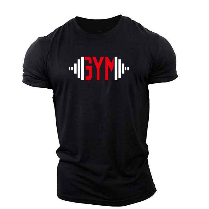 Men's muscle T-shirt with moisture-wicking fabric for comfort and flexibility. Perfect gym-to-casual wear by TNT Fitness Gear