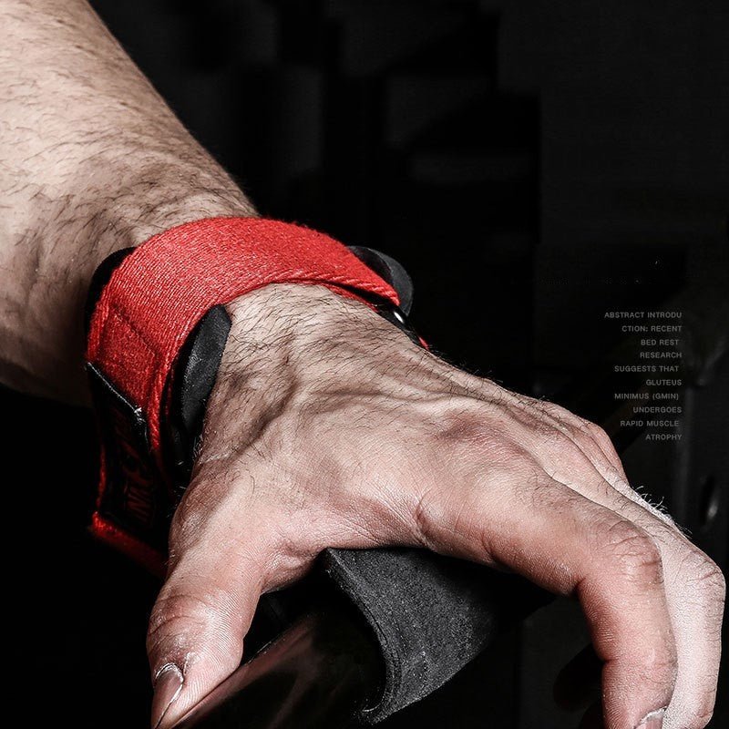 Protective Palm Guard and Wrist Fitness Gloves designed for horizontal bar exercises. Features durable materials and ergonomic design for enhanced grip, palm protection, and wrist support during workouts. TNT Fitness Gear