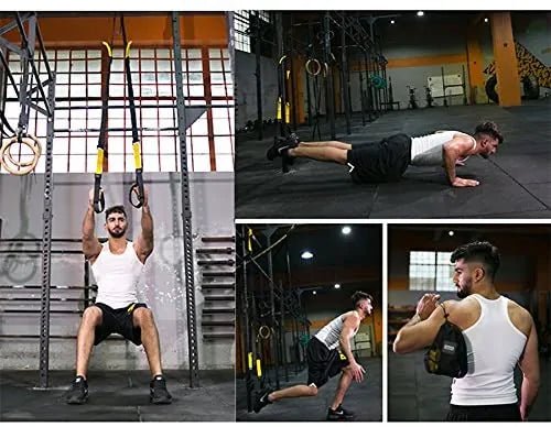 Versatile resistance bands set for strength training, yoga, and physical therapy. Offers adjustable resistance levels to build muscle, improve flexibility, and enhance overall fitness. Durable, portable, and perfect for workouts at home, the gym, or while traveling. - TNT Fitness Gear