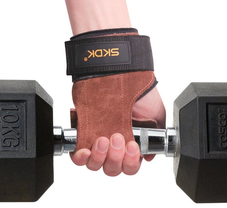 SKDK Hand Grips Gymnastics Gloves Grips Anti - Skid Gym Fitness Gloves Weight Lifting - TNT Fitness
