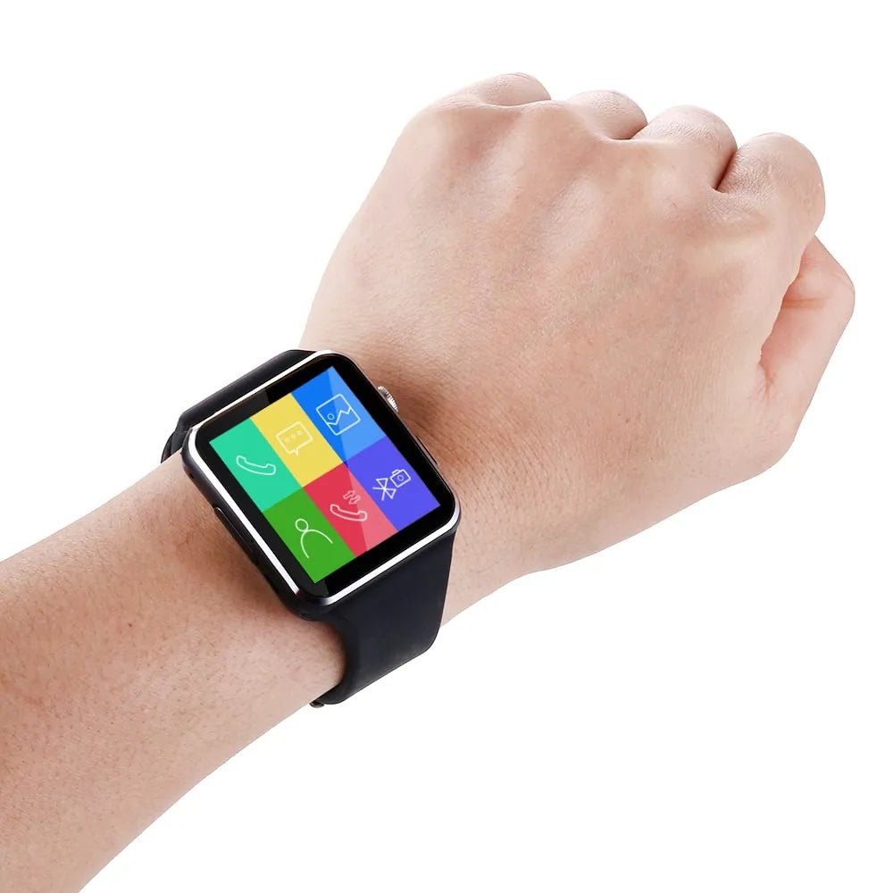 Smart Digital Fitness Watch designed to track steps, calories burned, heart rate, and more. Features notifications for calls and messages, personalized coaching, and an ergonomic design for comfort and style. Ideal for workouts, daily use, and achieving fitness goals - TNT Fitness Gear