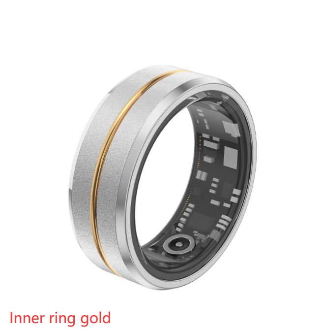 Smart Fitness Ring 2024 – Heart Rate, Sleep & Blood Oxygen Tracker | Waterproof, Multi - Sport, Android & iOS Compatible - TNT Fitness