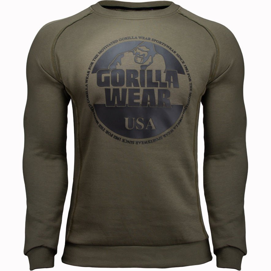 Sports Leisure Running Workout Cotton Thick Long-sleeved Top - TNT Fitness Gear