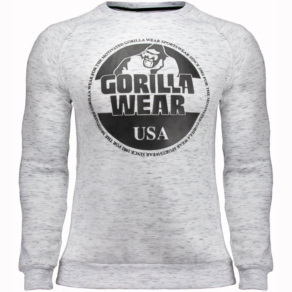 Sports Leisure Running Workout Cotton Thick Long-sleeved Top - TNT Fitness Gear