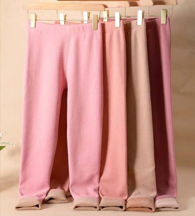 Warm Cashmere Leggings Winter Solid Slim Pants Fashion Trousers For Women Clothing - TNT Fitness