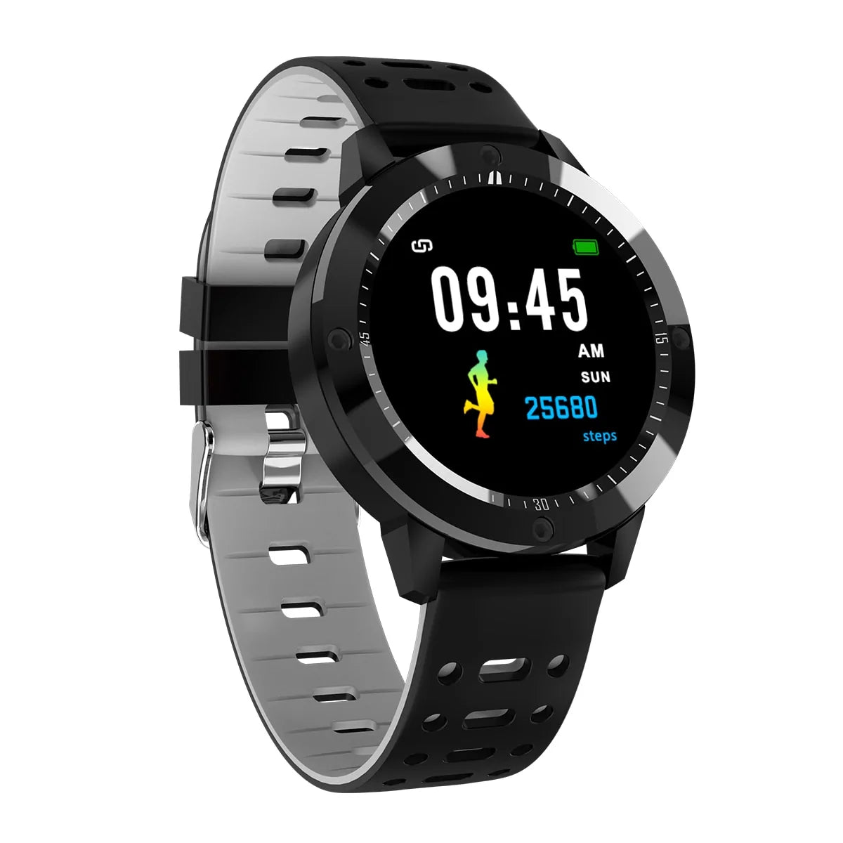 Waterproof Smart Fitness Tracker featuring step tracking, heart rate monitoring, and workout logging. Syncs with smartphones for notifications, music control, and fitness data. Durable, water-resistant design ideal for swimming, running, and more. Includes sleep monitoring, calorie counting, and personalized fitness goals - TNT Fitness Gear