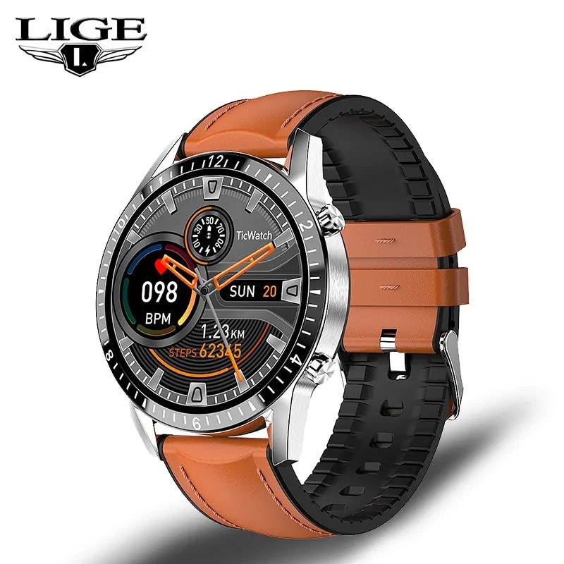 Waterproof sports fitness smartwatch with a vibrant 1.3-inch high-definition touch screen, IP67 waterproof rating, multi-sport modes, Bluetooth calling, and health tracking features like heart rate, blood pressure, and sleep monitoring. Compatible with Android 5.4+ and iOS 8.0+ for seamless connectivity and lifestyle integration.