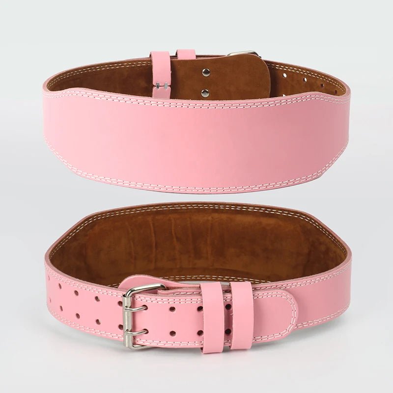 Weight Lifting Belt for Women designed to provide support and stability during strength training. Features an ergonomic, comfortable fit and durable construction, ideal for exercises like squats, deadlifts, and powerlifting.- TNT Fitness Gear