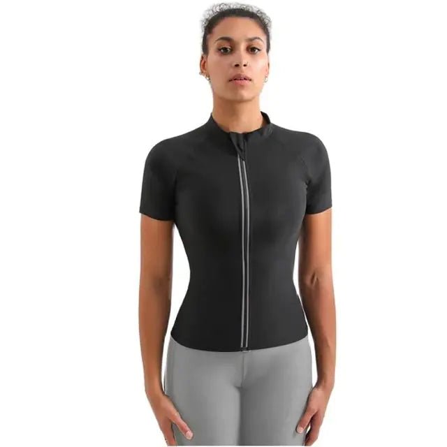 Sauna sweat vest shaper designed to enhance sweat, accelerate calorie burn, and provide adjustable support, made from lightweight and breathable materials for effective weight loss - TNT Fitness Gear
