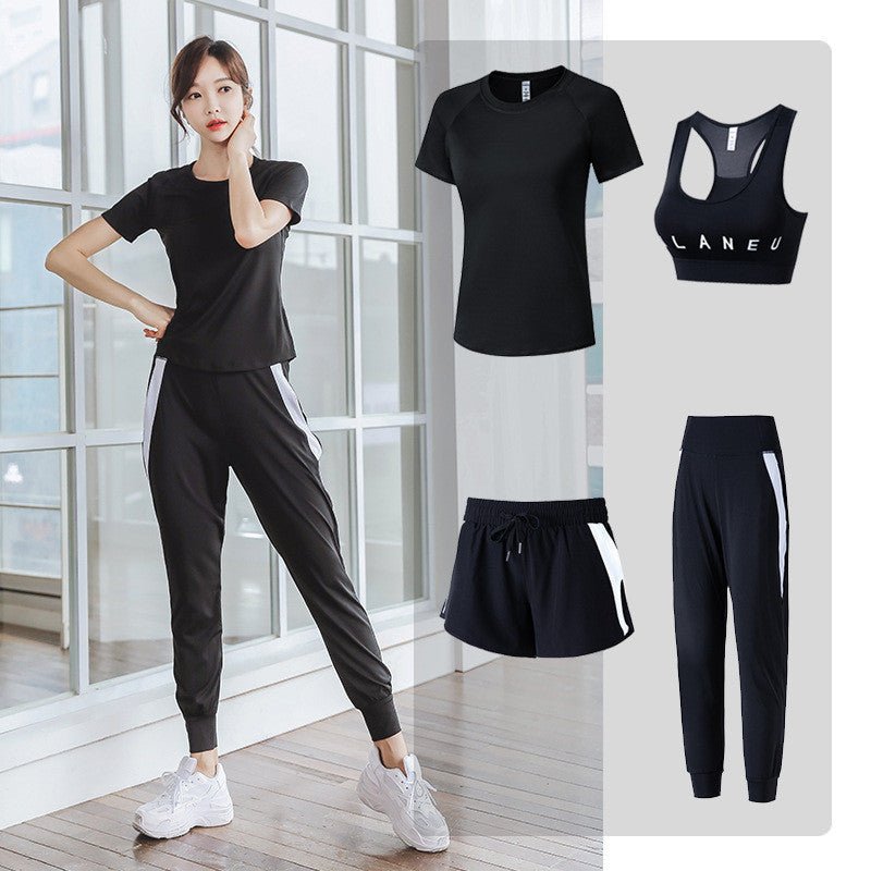 Women's Quick - Drying Gym Fitness Set - Moisture - Wicking, Loose & Breathable - TNT Fitness