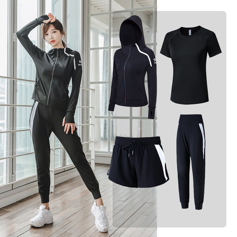 Women's Quick - Drying Gym Fitness Set - Moisture - Wicking, Loose & Breathable - TNT Fitness