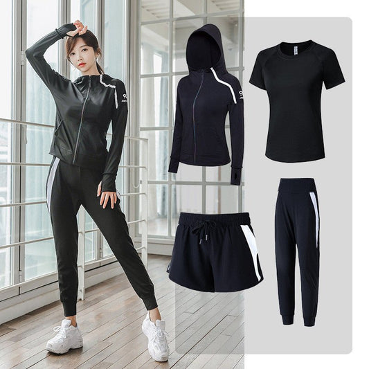 Women's Quick - Drying Gym Fitness Set - Moisture - Wicking, Loose & Breathable - TNT Fitness