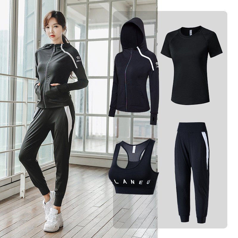 Women's Quick - Drying Gym Fitness Set - Moisture - Wicking, Loose & Breathable - TNT Fitness