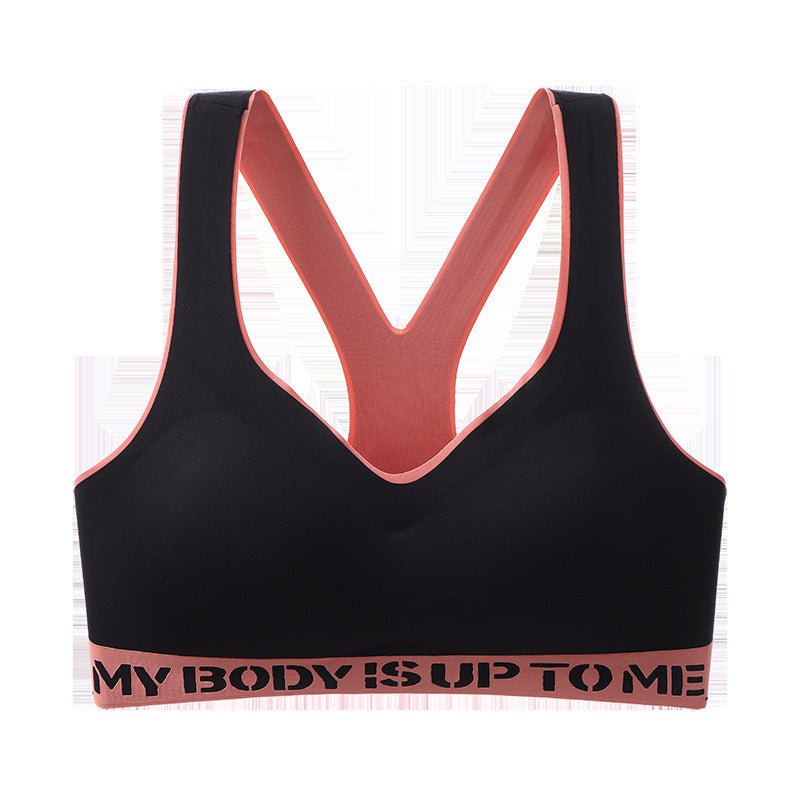 Women's Seamless Sports Bra - Push - Up, Back Closure, All - Season Comfort - TNT Fitness