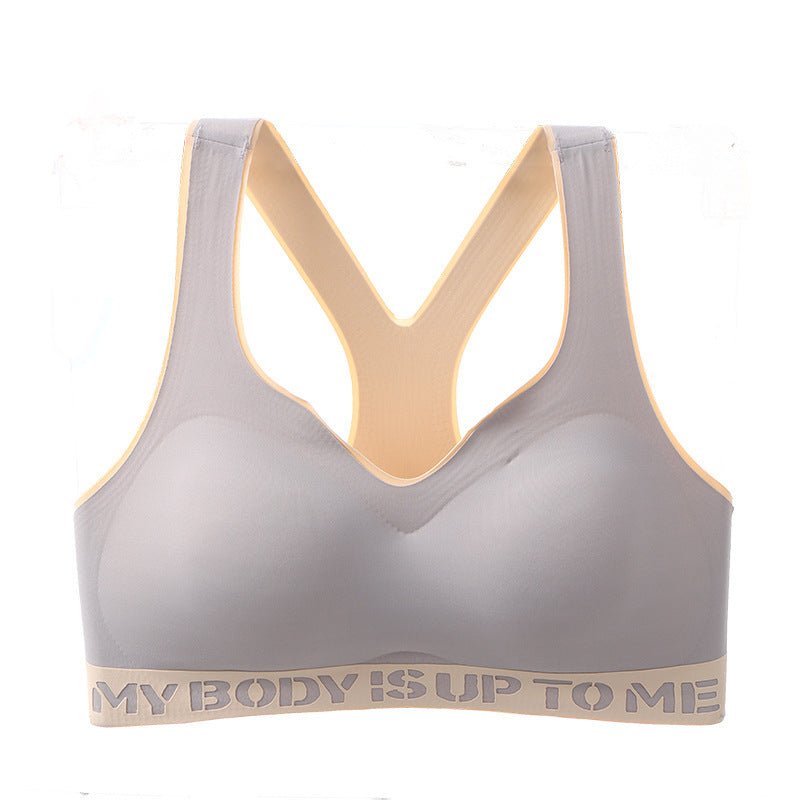 Women's Seamless Sports Bra - Push - Up, Back Closure, All - Season Comfort - TNT Fitness