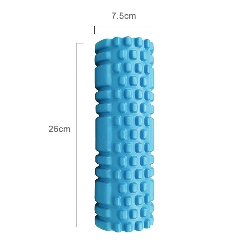 Yoga column gym fitness foam roller designed for muscle recovery, stretching, and relieving tension. Lightweight, durable, and versatile, perfect for improving flexibility, balance, and core strength. Suitable for yoga, Pilates, and post-workout routines.- TNT Fitness Gear