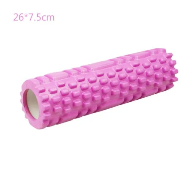Yoga column gym fitness foam roller designed for muscle recovery, stretching, and relieving tension. Lightweight, durable, and versatile, perfect for improving flexibility, balance, and core strength. Suitable for yoga, Pilates, and post-workout routines.- TNT Fitness Gear