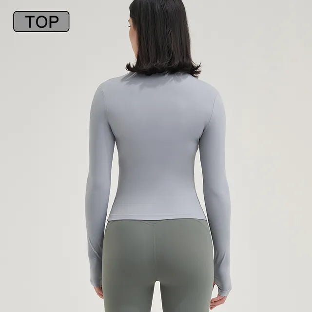Women's yoga shirt designed for ultimate comfort and style. Made from high-quality, breathable, moisture-wicking fabric, it ensures flexibility and support for yoga and fitness sessions. Featuring a flattering design and vibrant colors, this versatile shirt keeps you cool, confident, and stylish during workouts - TNT Fitness Gear