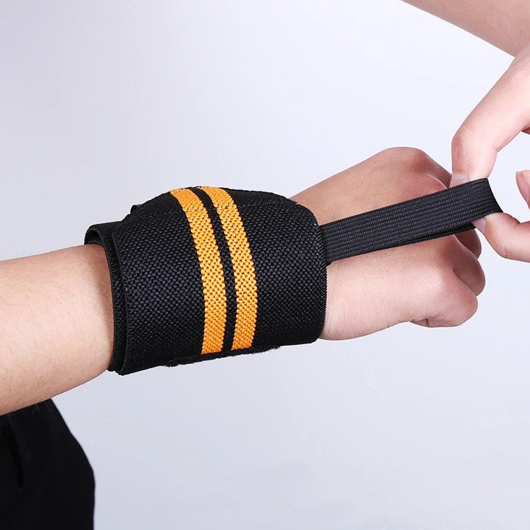 Weightlifting wrist wraps for bench press support from TNT Fitness Gear