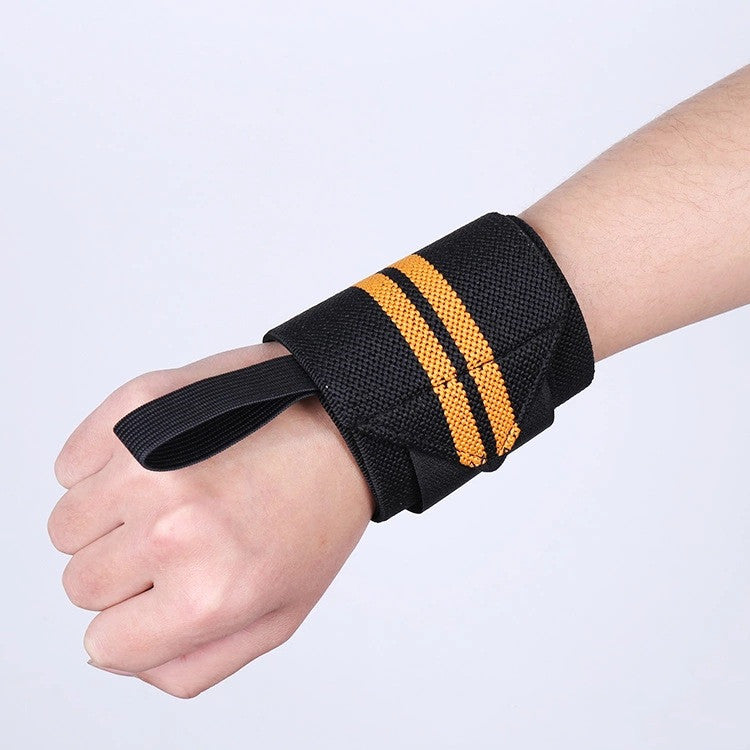 Weightlifting wrist wraps for bench press support from TNT Fitness Gear